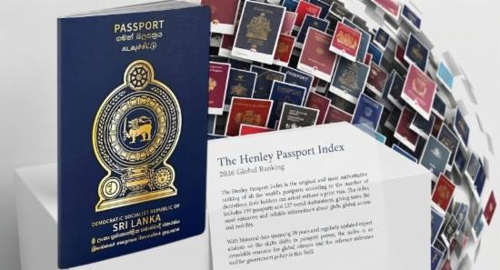 Lankan Passport Hits Highest Ranking In A Decade